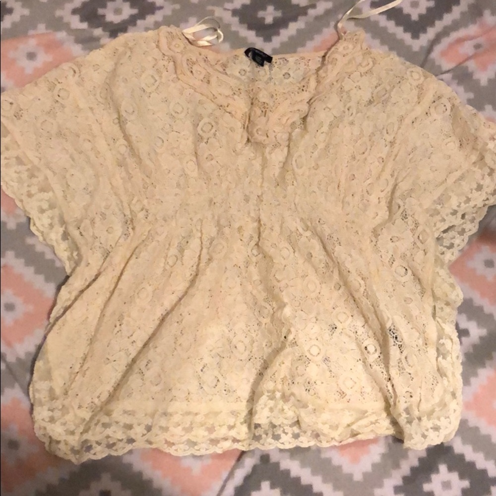 Lacey White blouse